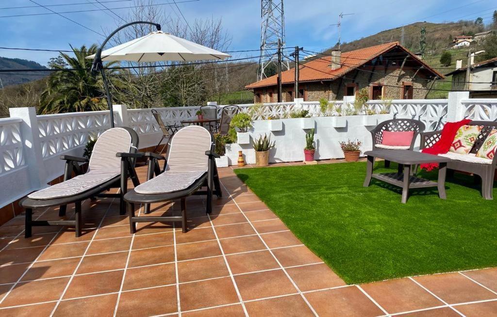 Appartement Bilbo Near Atico Rural Con Terraza à Basauri Extérieur photo